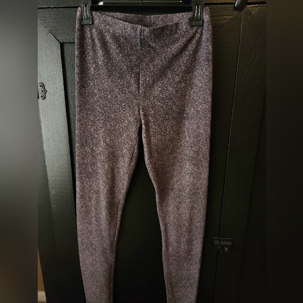 Womens ClimateRight black and gray heathered tights~size S